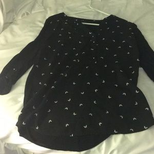 Black long sleeve shirt